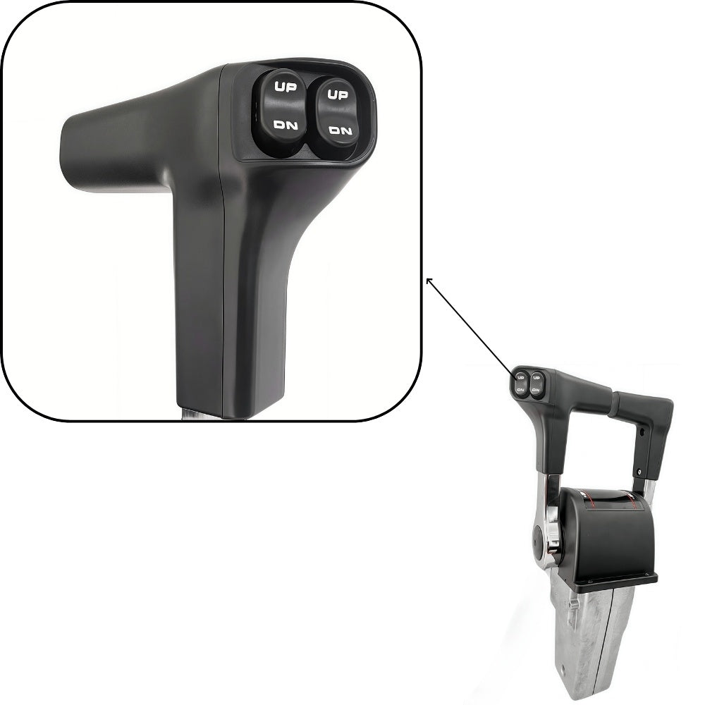 Honda Outboard Motor Remote 06240-ZW5-U60 - Machanical Top Mount Dual