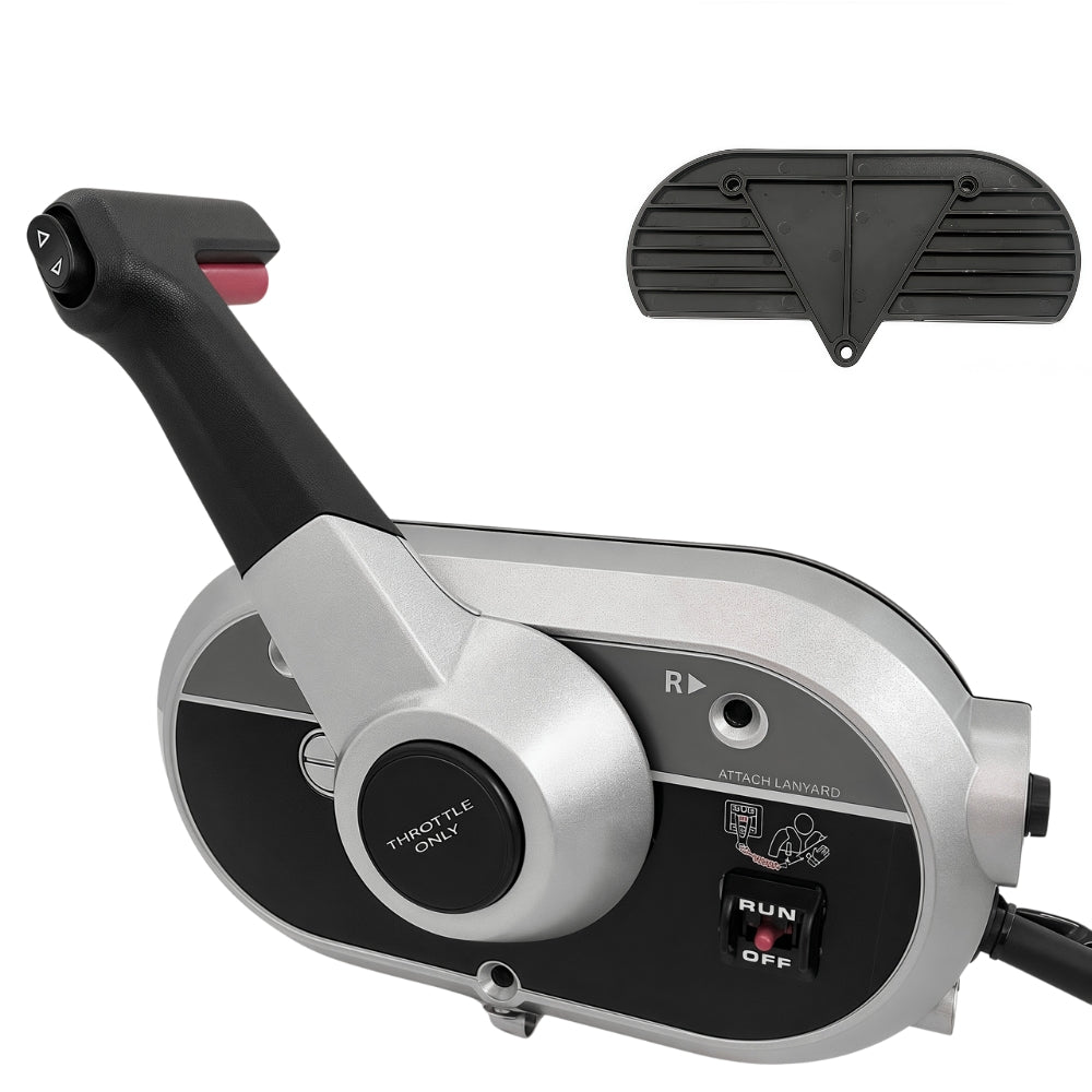 Mercury Outboard Motor Remote Control Box 8M0103452 Side Mounted Pull Right Hand Mirror Image