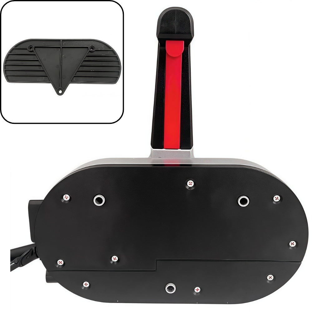 Mercury Outboard Motor Remote Control Box 8M0121858 Side Mounted Pull Right Hand Mirror Image