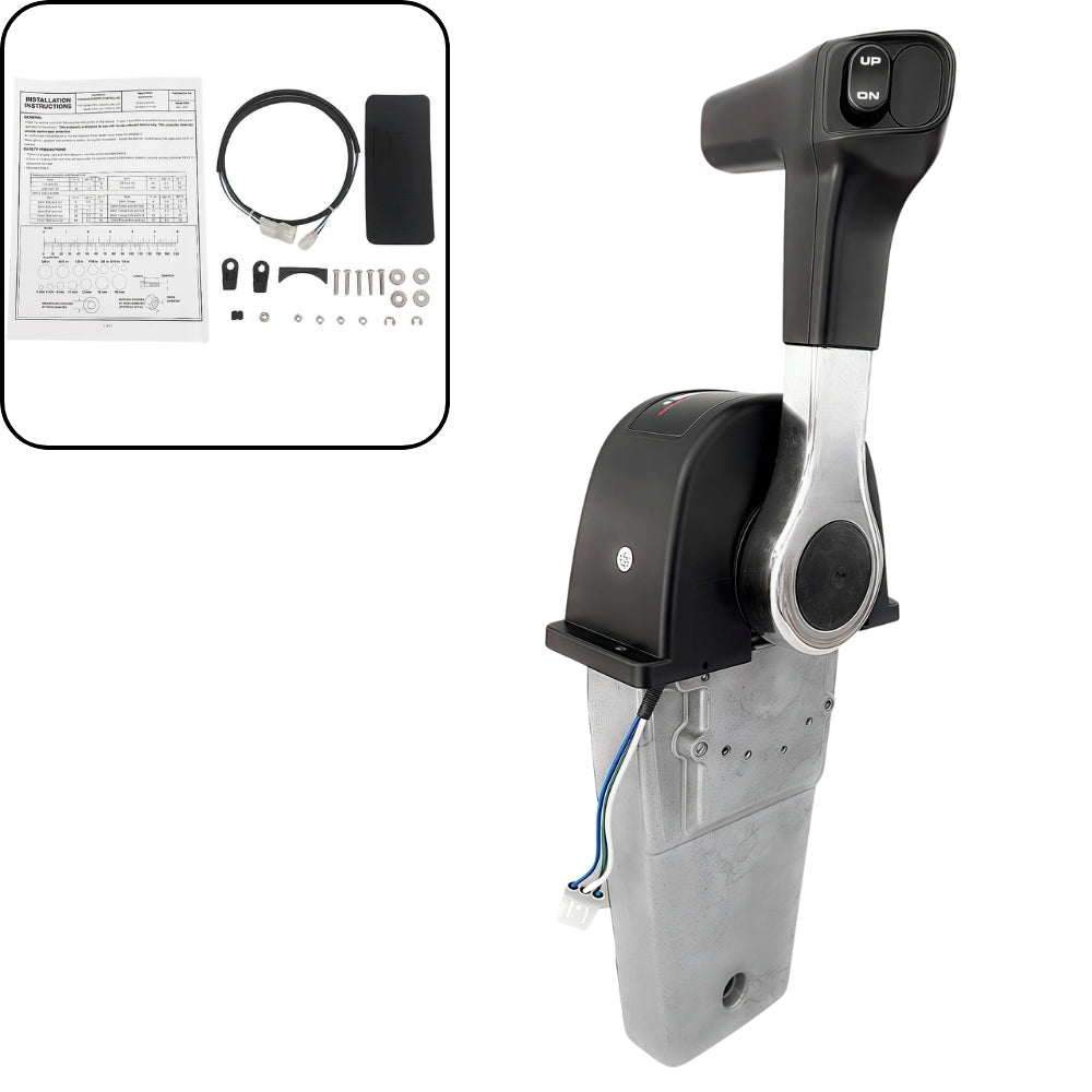 Honda Outboard Motor Remote 06240-ZW5-U50 - Machanical Top Mount Single