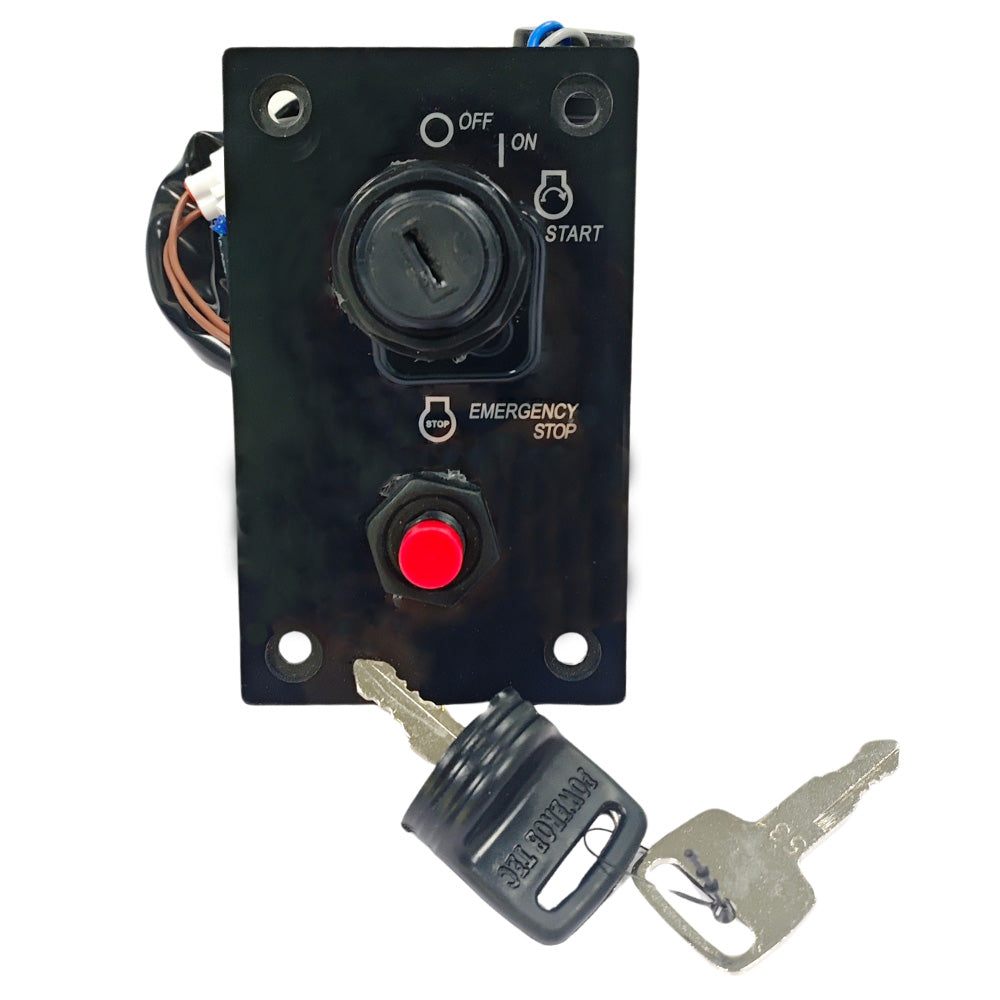 37100-96J24 Single Ignition & Key Switch Panle Assembly for Suzuki Outboard