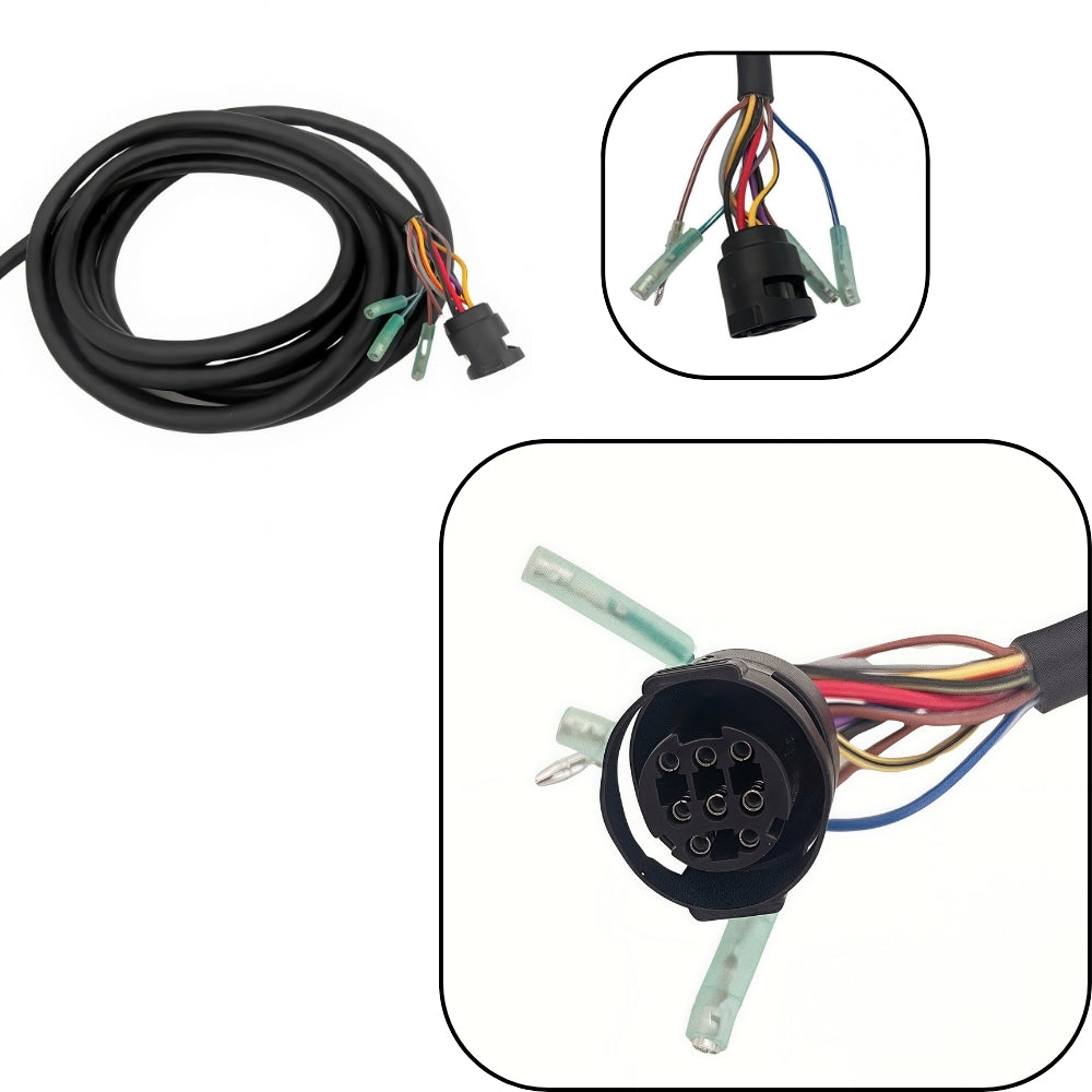 Mercury Outboard Motor Remote Control Box 881170A11 Side Mounted Pull Right Hand Mirror Image