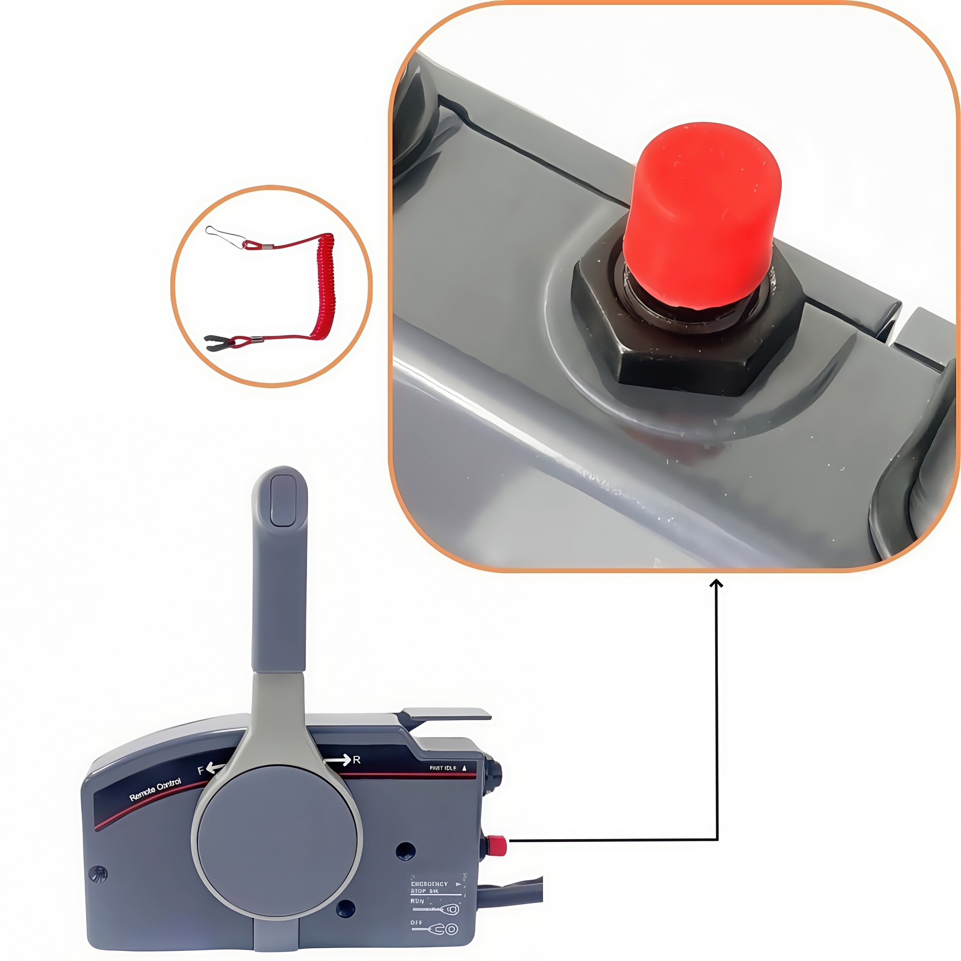 【699】【697】【704】15日までお取り置き 703-48206-10-Boat-Remote-