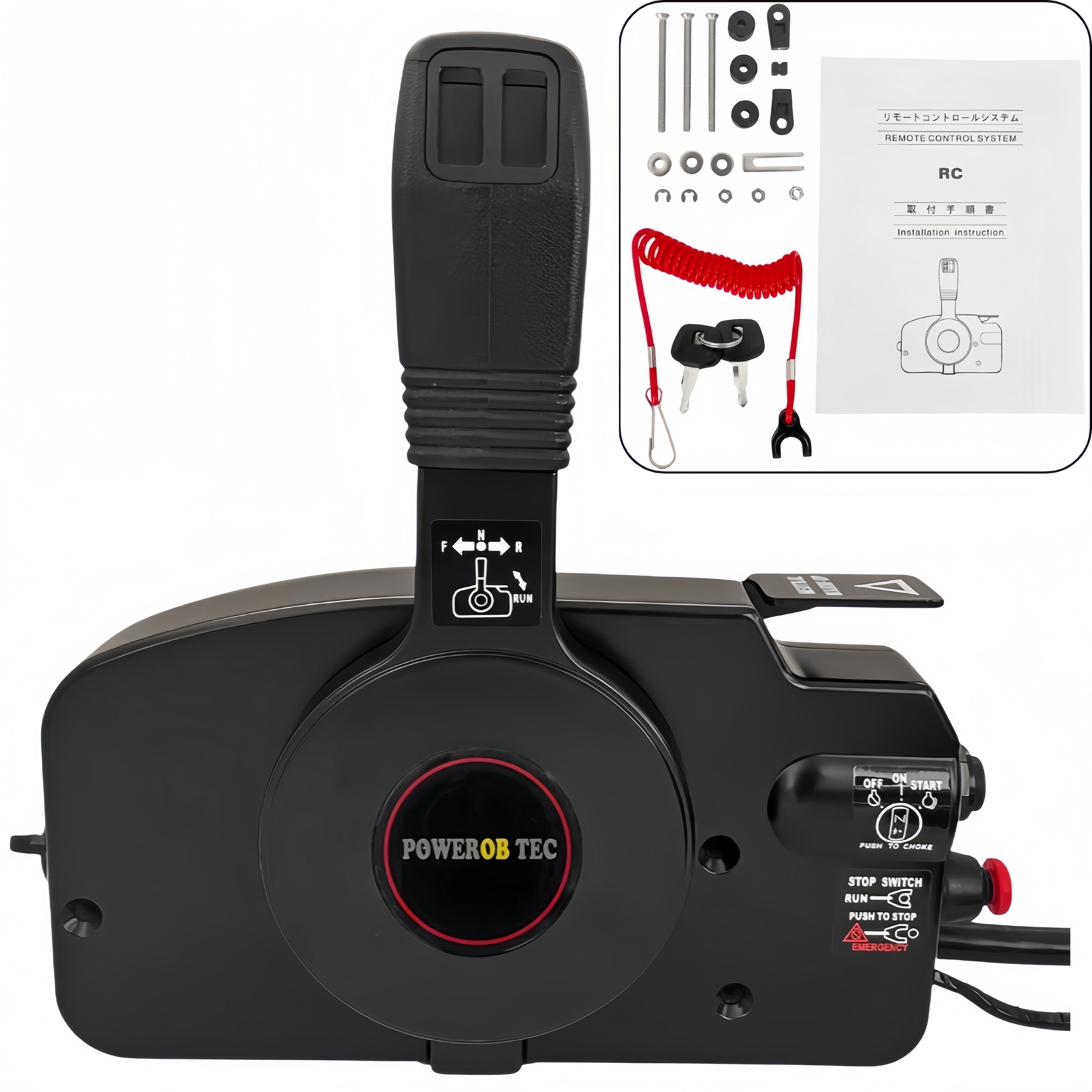 Tohatsu Outboard Motor Remote Control Box 3GFQ84340-01 Side